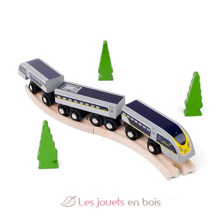 Tren Eurostar e320 BJT476 Bigjigs Toys 5