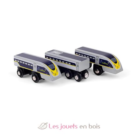 Tren Eurostar e320 BJT476 Bigjigs Toys 4