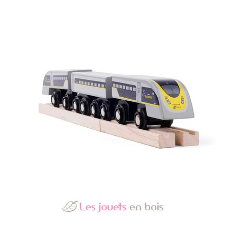 Tren Eurostar e320 BJT476 Bigjigs Toys 3