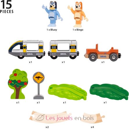 Circuito de tren Bluey BR36144 Brio 4