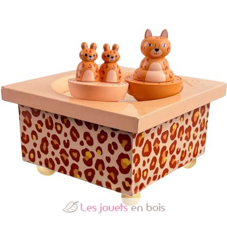 Caja de música Leopardo S95026 Trousselier 1
