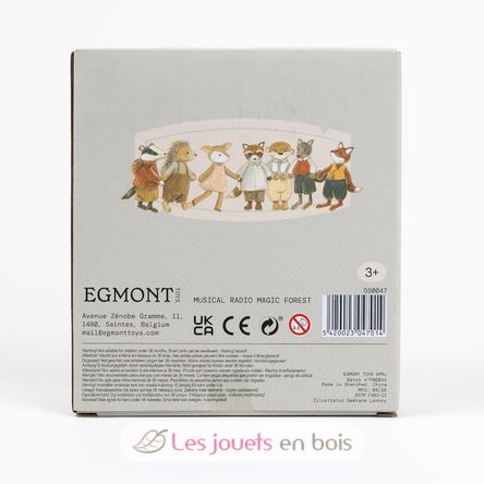 Caja de música metálica Bosque mágico EG550047 Egmont Toys 8