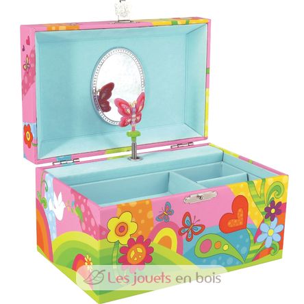 Caja de música prado de mariposas GK60648 Goki 3
