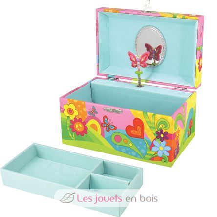 Caja de música prado de mariposas GK60648 Goki 5