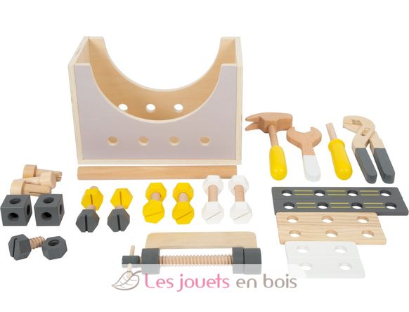 Caja de herramientas 2 en 1 Miniwob LE11809 Small foot company 11
