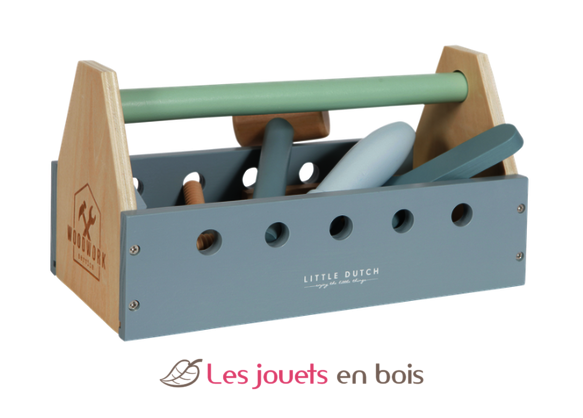 Caja de herramientas - 20 piezas LD4434-bis Little Dutch 1