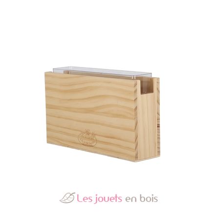 Caja de observación de raíces de madera ED-KG372 Esschert Design 1