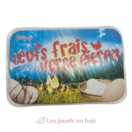 Caja de 6 huevos de plástico TA-0312.3 Tanner 1