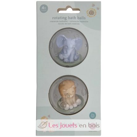 Bolas de baño giratorias Safari Friends LD2017502 Little Dutch 9