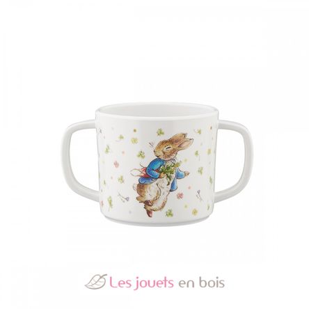 Taza dos asas con pico extraíble Pedro el conejo PJ-BP904T Petit Jour 2