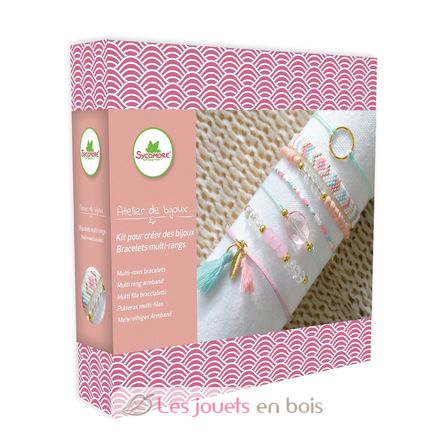 Kit para crear joyas Pulseras Art Deco SYADB008 Sycomore 1