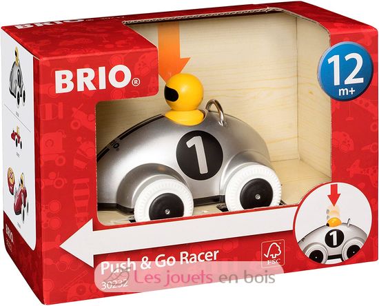 Voiture de course push and go racer BR-30232 Brio 7