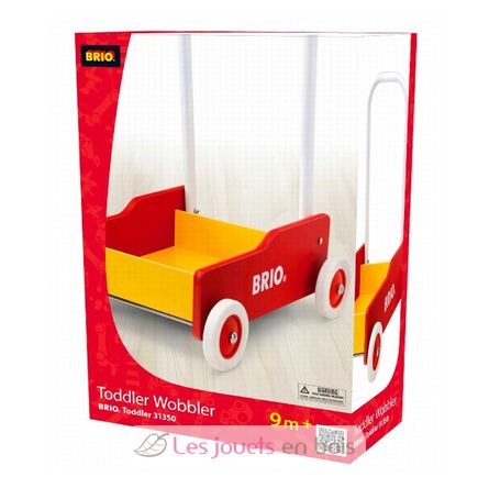 Carro de paseo rojo y amarillo BR31350-2219 Brio 3