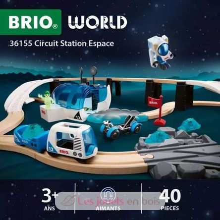 Set de tren Estación espacial BR36155 Brio 7