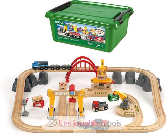 Conjunto de grúas y cargas BR33097-3063 Brio 3