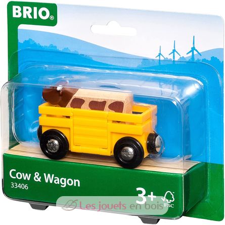 Vagón de ganado BR33406-3691 Brio 4