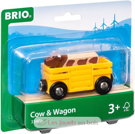 Vagón de ganado BR33406-3691 Brio 5