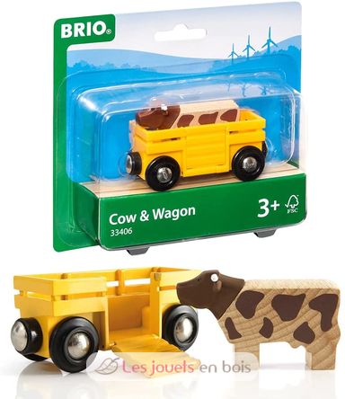 Vagón de ganado BR33406-3691 Brio 2