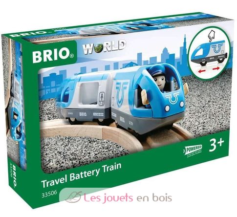 Tren de pasajeros alimentado por baterías BR-33506 Brio 1