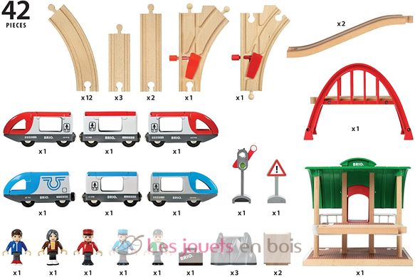 Circuito de plataforma móvil BR33512-3699 Brio 3