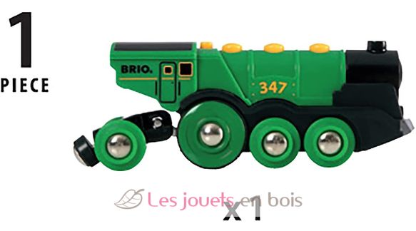 Locomotora multifunción verde BR-33593 Brio 5
