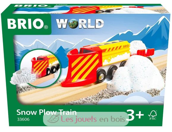 Locomotora chasse neige BR-33606 Brio 8