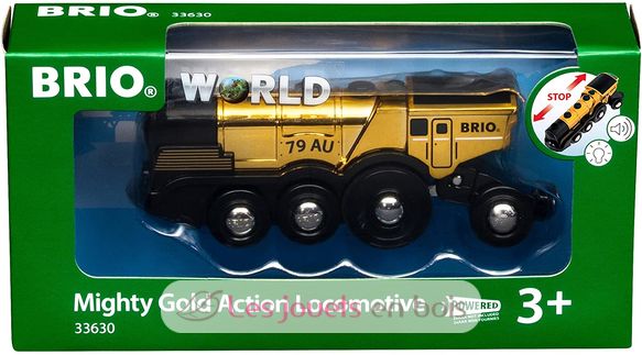 Locomotora multifunción dorada BR-33630 Brio 2