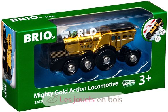 Locomotora multifunción dorada BR-33630 Brio 3