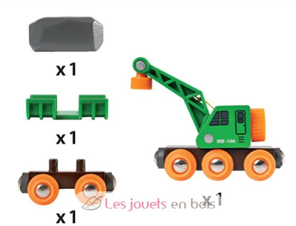 Wagon grue ingenieux BR33698-3141 Brio 3