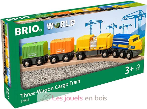 Tren de mercancías largo BR-33982 Brio 2