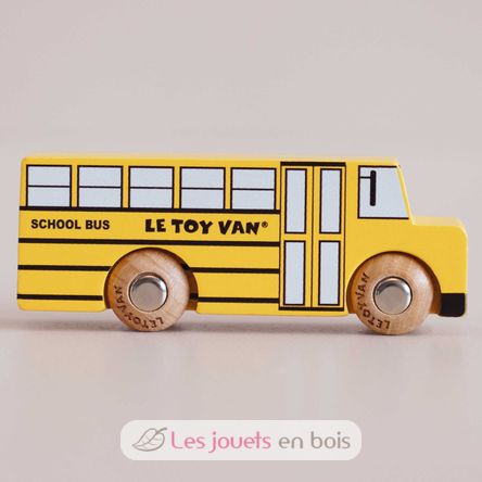 Autobús escolar Rufus No 47 TV-GT285 Le Toy Van 4