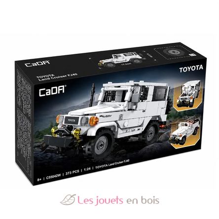 Vehículo Toyota Land Cruiser FJ40 374 piezas C55042W CaDA 4