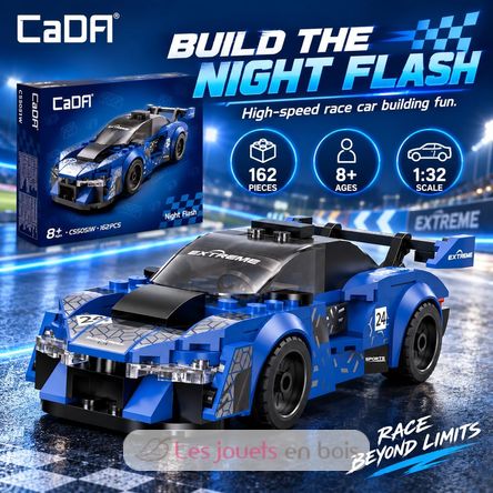 Coche de carreras Night Flash 162 piezas C55051W CaDA 2