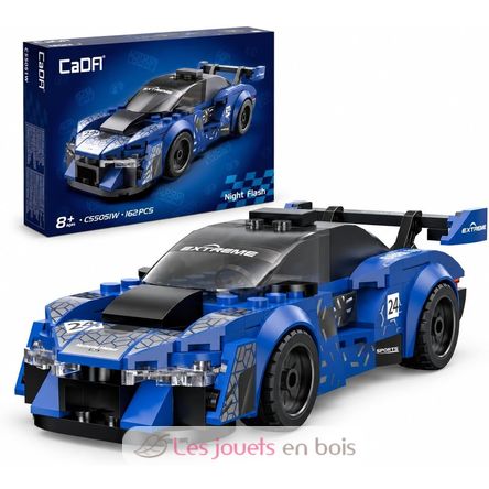 Coche de carreras Night Flash 162 piezas C55051W CaDA 1
