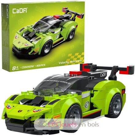 Coche de carreras Velocity Hurricane 165 piezas C55052W CaDA 1