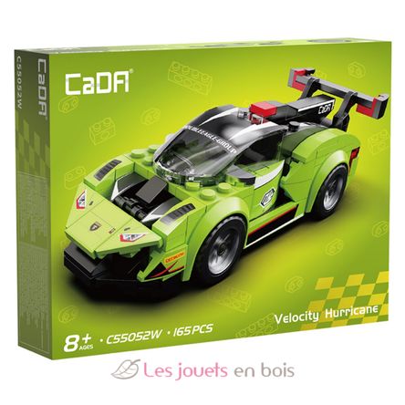 Coche de carreras Velocity Hurricane 165 piezas C55052W CaDA 3