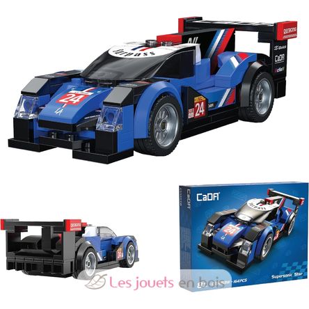 Coche de carreras Supersonic Star 164 piezas C55053W CaDA 3