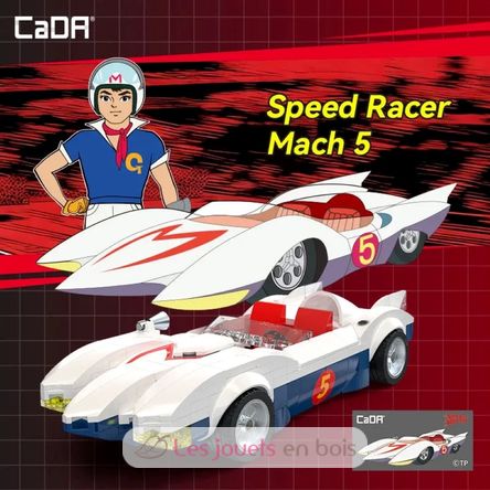 Coche deportivo Speed Racer Mach 5 294 piezas C55087W CaDA 4