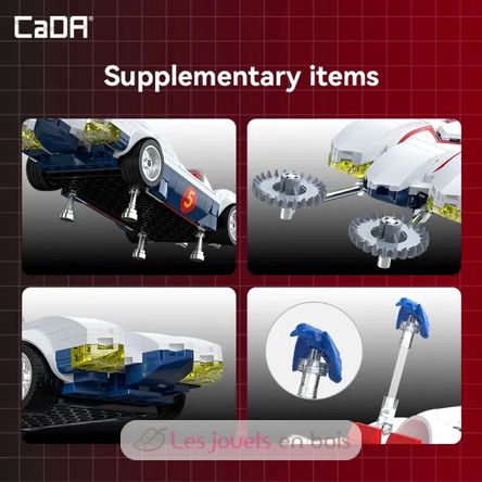 Coche deportivo Speed Racer Mach 5 294 piezas C55087W CaDA 6