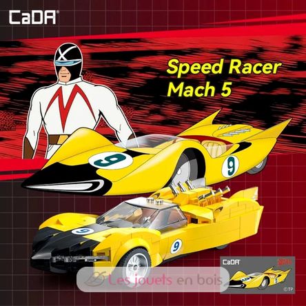 Coche deportivo Speed Racer Shooting Star 250 piezas C55088W CaDA 4