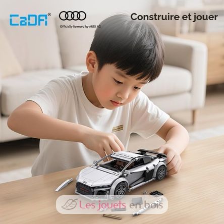 Coche deportivo Audi R8 Coupé 536 piezas C57012W CaDA 3