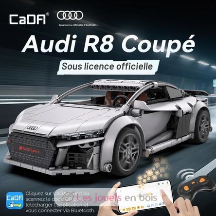 Coche deportivo Audi R8 Coupé 536 piezas C57012W CaDA 8