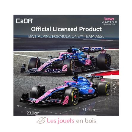 BWT Alpine F1 Team A525 2173 piezas C64012W CaDA 5