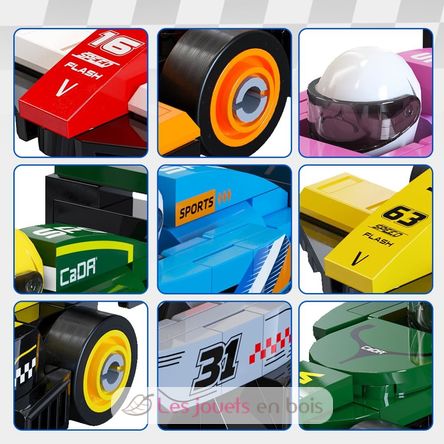 8 minicoches de carreras para construir C55101W CaDA 6