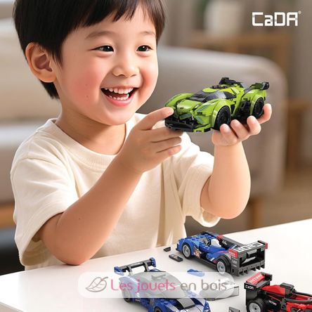 Coche de carreras Supersonic Star 164 piezas C55053W CaDA 4