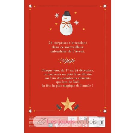 Calendario de Adviento 24 pequeños libros rojo SJ-5742 Sassi Junior 2