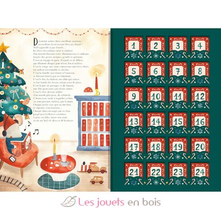 Calendario de Adviento 24 pequeños libros rojo SJ-5742 Sassi Junior 3
