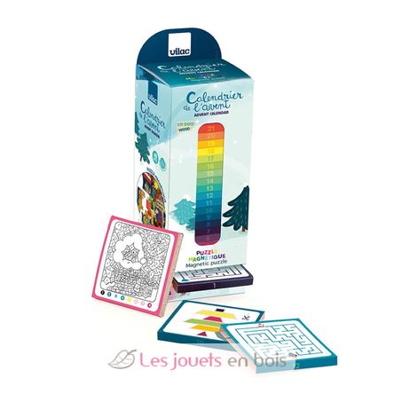 Calendario de Adviento magnético V1225 Vilac 1