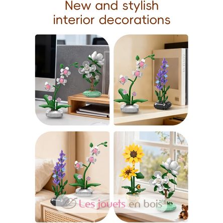 Maceta floral Girasol 187 piezas C59030W CaDA 3