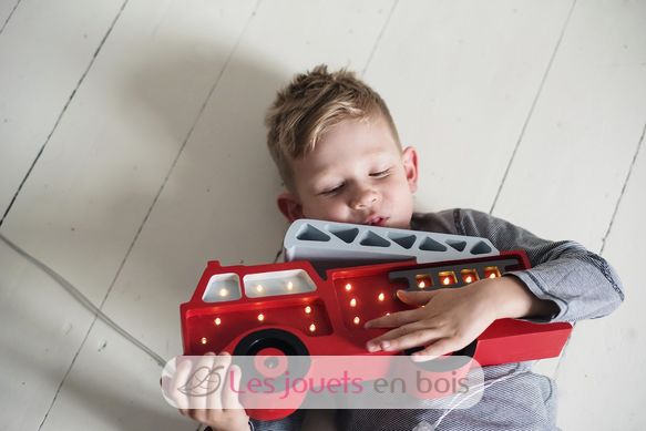 Luz nocturna de camión de bomberos LL028-325 Little Lights 12